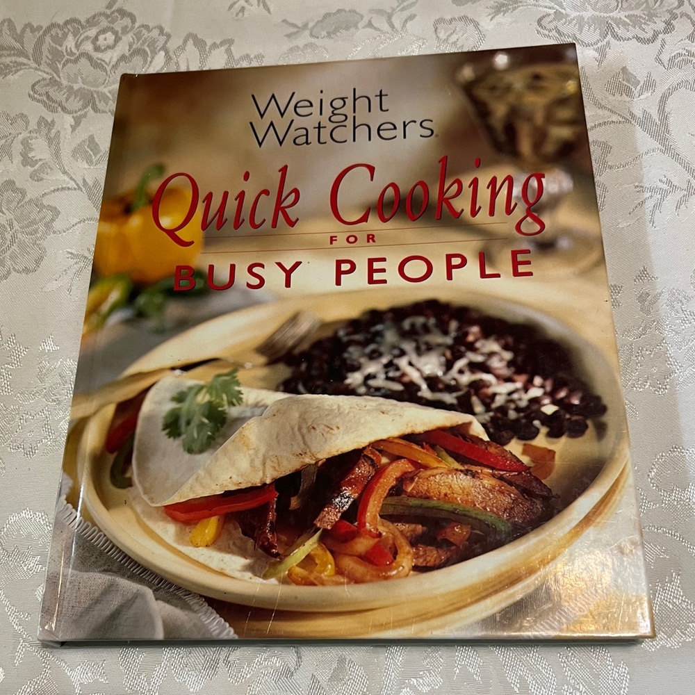 Weight Watchers Quick Cooking for Busy People - Hardcover - EUC